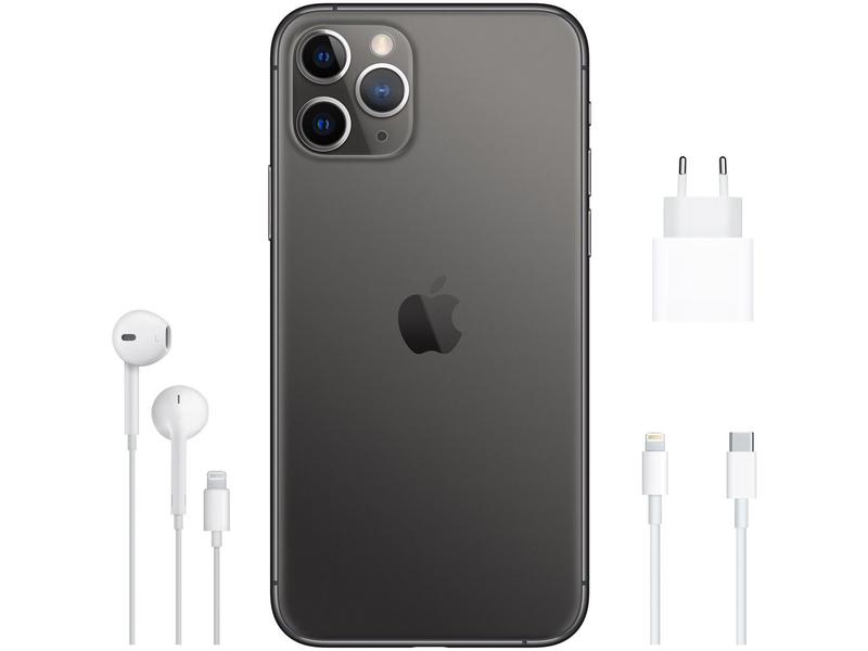 iPhone 11 Pro Apple 256GB Cinza-espacial 5,8”12MP - iOS - iPhone